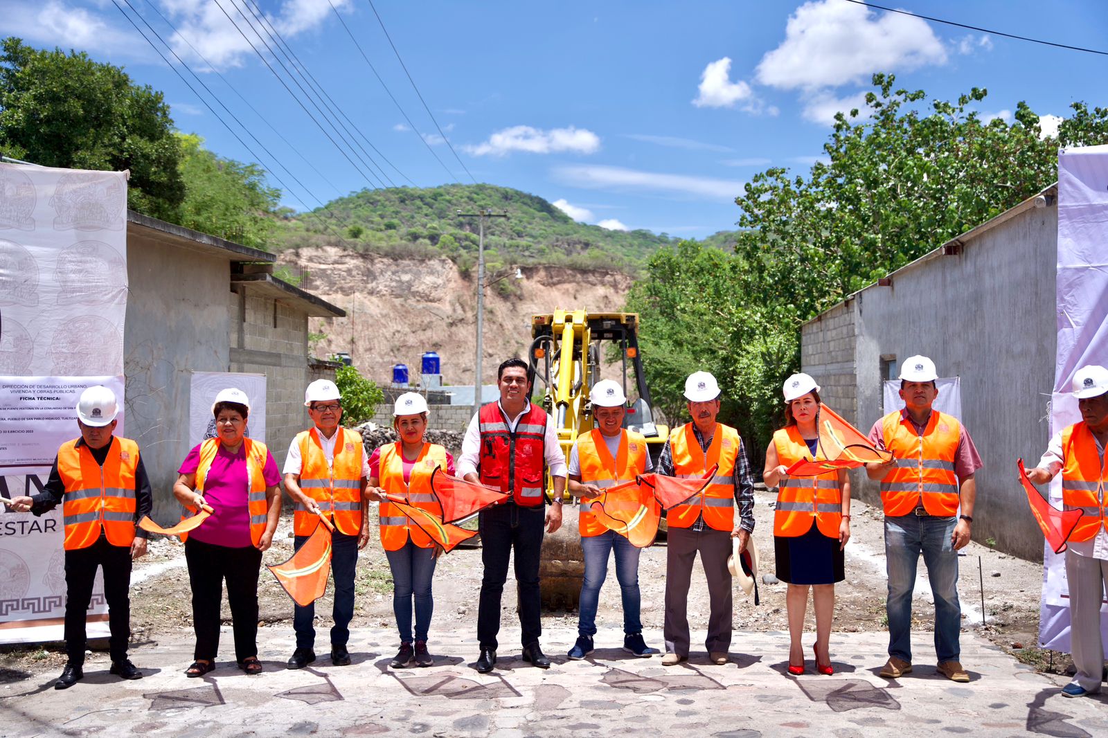 ARRANCA TRES OBRAS MÁS GABRIEL MORENO BRUNO, EN TLALTIZAPÁN